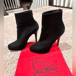 Christian louboutin Arielle talon suede boots